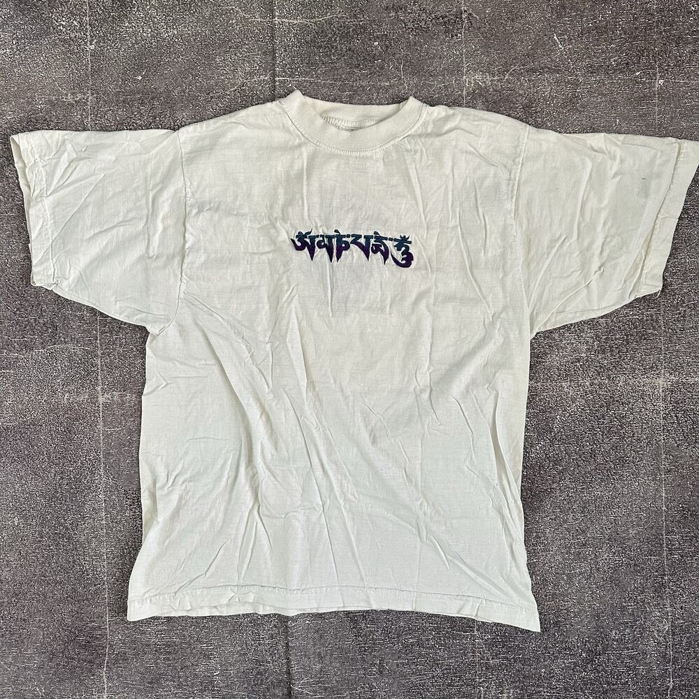 Men's Vintage 90's 1998 Pumori West Ridge Expedition Team USA T Shirt Tee Sz L